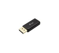 i-tec Adaptateur DisplayPort vers HDMI 4K/60Hz, Connecteurs Mâle/Femelle, Modes 2160p, DP2HDMI4K60HZ, Dimensions 50x19x10mm, Noir