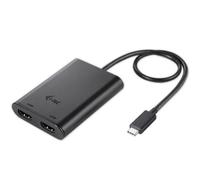 I-Tec Adaptateur vidéo USB-C 2x HDMI 4K Ultra HD 30Hz Compatible Thunderbolt 3
