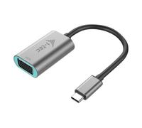 I-Tec Adaptateur USB-C vers VGA Metal 1x VGA Full HD+ 60Hz Thunderbolt 3 Windows MacOS ChromeOS