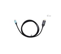 i-tec C31CBLDP8KBIDIR : Câble adaptateur bidirectionnel USB-C / DisplayPort 8K/30Hz, 1.5m, compatible Windows/macOS/Linux/Android/ChromeOS