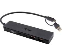 I-Tec Hub USB-C en métal – 2 ports USB 3.0 + 2 USB-C