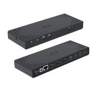 - Station d'accueil - USB-C / USB4 / Thunderbolt 3 / Thunderbolt 4 - HDMI, 2 x DP - 1GbE - 129.8 Watt - Italie