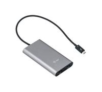 Hub USB I-tec i-tec thunderbolt 3 dual hdmi 2x4k port adapter with cable noir
