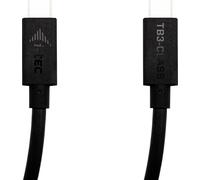 i-tec Câble USB-C USB-C® mâle 1.50 m noir TB3CBL150CM