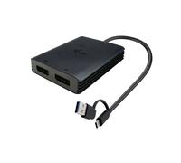 i-Tec - Adaptateur vidéo - 24 pin USB-C (M) pour DisplayPort (F) - Thunderbolt 4 - 27 cm - support pour 4K60Hz