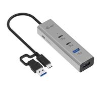 i-tec Metal Universal Charging HUB 2xUSB-C + 2x USB-A Port + Power Delivery 85W