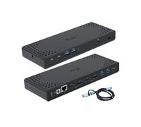 I-TEC Station d'accueil USB-A/C TB Dual Dock Dual Display Dock PD 100 W