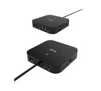 i-tec Docking Station USB-C C31HDMIDPDOCKPD - Double 4K HDMI/DP, USB 3.2 Gen 1/2, Power Delivery 100W, Ethernet RJ45, Audio 3.5mm, Compatible Windows/macOS/Linux/Android