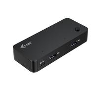 i-tec Hub universel KVM compact 2x USB-C + 2x USB-A 3.0