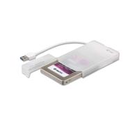 Accessoire pour disque dur I-tec MySafe Advance - Boitier externe - 2.5" - SATA 6Gb/s - USB 3.0 - blanc