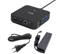I-TEC i-tec USB-C DP Dual HDMI Docking Station with Power Delivery 100 W + Universal Charger 100W
