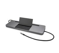 Station d'accueil PC portable I-tec USB-C Metal Ergonomic 4K 3x Display Docking Station + Power Delivery - Station d'accueil - USB-C / Thunderbolt 3 - VGA, HDMI, DP - 1GbE