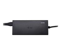 i-tec Metal USB-C Nano Dock HDMI/VGA avec LAN + chargeur universel 77 W
