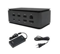 I-TEC METAL USB4 DOCKING STATION DUAL 4K HDMI DP WITH POWER DELIVERY 80 W + UNIVERSAL CHARGER 112 W