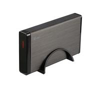 i-tec MYSAFE35U401 - Boîtier Externe HDD 3.5" SATA I/II/III USB 3.2 Gen 1 (5 Gbps) Aluminium Noir/Métal - Alimentation Secteur - Compatible Windows