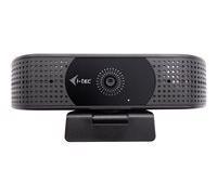 i-tec Solomon 500 Webcam 4K avec autofocus PDAF pour une mise au point rapide et stable et une résolution Ultra HD 4K