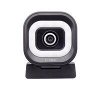 I-Tec Webcam SOLOMON 700 Stream 4K, 8,3 MP, autofocus PDAF, anneau LED, double micro, USB 3.0