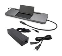 i-tec Station d’accueil USB-C / Thunderbolt 3 Chargeur Gris Aluminium 4K