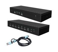 i-Tec Station d'accueil USB-C/USB4/Thunderbolt 3/4 – 3x HDMI, 2x DP, 1GbE, 100W (Europe)