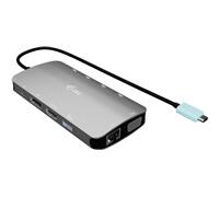 I-TEC USB-C Metal Nano 3x Display Docking Station 1x DP 1x HDMI 1x VG