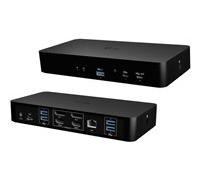 - Station d'accueil - USB-C / USB4 / Thunderbolt 3 / Thunderbolt 4 / Thunderbolt 5 /USB-A - 2 x HDMI, 2 x DP - 1GbE - 135 Watt - Europe