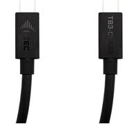 I-Tec Câble Thunderbolt 3 Classe 150 cm compatible USB-C 40 Gbps 100 W 2×4K/60Hz ou 8K/30Hz