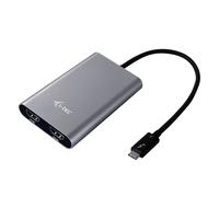 Hub USB I-tec i-tec thunderbolt 3 dual hdmi 2x4k port adapter with cable noir
