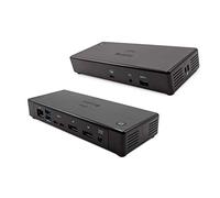 Thunderbolt3/USB-C Dual DisplayPort 4K Docking Station + Power Delivery - Station d'accueil - USB-C 3.1 / Thunderbolt 3 - 2 x DP - 1GbE - 85 Watt -