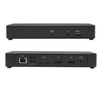 Thunderbolt3/USB-C Dual DisplayPort 4K Docking Station + Power Delivery - Station d'accueil - USB-C 3.1 / Thunderbolt 3 - 2 x DP - 1GbE - 85 Watt -