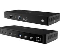 i-tec Thunderbolt4 Triple Display Docking Station + Power Delivery 96W, Kabelgebunden, Thunderbolt 4, 96 W, 3,5 mm, 10,100,1000,2500 Mbit/s, Schwarz