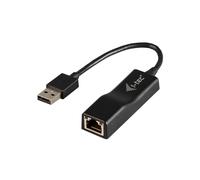 i-tec U2LAN : Adaptateur USB 2.0 Fast Ethernet 10/100 Mbps, RJ-45, Chipset Asix AX88772B, Compatible Windows/macOS/Linux/Android, Noir