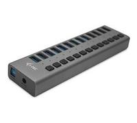 I-Tec Hub USB U3CHARGEHUB13 13 ports USB-A USB 3.0 5 Gbit/s Gris