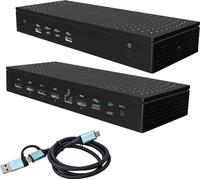 i-tec Universal 5x 4K Display DS 2x DP 3x HDMI 1x 2.5GLAN USB-C Gen.2 USB 3.2