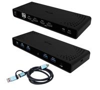 i-tec Universal Docking Station Dual 4K Display - 2X DisplayPort and 2X HDMI, 5X