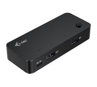 I-Tec Hub KVM universel compact – 2x USB-C + 2x USB-A 3.0