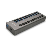 I-Tec Hub de charge USB 3.0 10 ports avec adaptateur 48 W