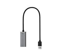 I-TEC USB 3.0 Metal Gigabit Ethernet Adapter 1xUSB 3.0 to RJ-45 LED for Notebook Tablet PC Windows Mac Linux Android