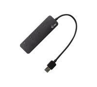 i-Tec USB 3.0 Metal HUB 4 Port with individual On/Off Switches - Concentrateur (hub) - 4 x SuperSpeed USB 3.0 - de bureau