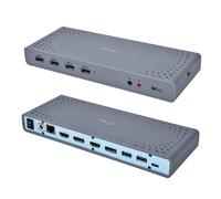i-tec USB 3.0 / USB-C 5K Universal Dual Docking Station 2x 4K 60Hz Video 2x HDMI