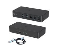 I-TEC USB 3.0 USB-C Thunderbolt 3 Professional Dual 4K Display Docking Station Generation 2 + Power Delivery 100W
