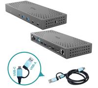 Station d'accueil USB 3.0/USB-C - I-Tec - Thunderbolt 3x 4K Gen 2 - Alimentation 100W - Noir - Taille unique