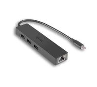 i-tec USB 3.1 Type C SLIM HUB 3 Port + Gigabit Ethernet
