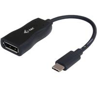 Acquisition vidéo I-tec USB-C Display Port Adapter - Adaptateur vidéo externe - USB-C 3.1 - DisplayPort - noir