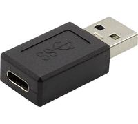 I-Tec Adaptateur USB Type A (M) vers USB-C 24 pin – USB 3.1 – Noir