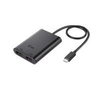Adaptateur vidéo - I-TEC - USB-C 2x HDMI - 4K Ultra HD - 30Hz - Compatible Thunderbolt 3