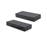 i-tec USB-C 3X 4K Universelle Station d‘Accueil 2X DisplayPort 1x HDMI 1x GLAN Ethernet 3X USB 3.1 1x USB-C pour Data 1x l‘Audio/Mic Power Delivery 85W pour Windows MacOS Thunderbolt 3 Compatible