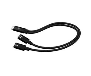 i-tec USB-C Cable Splitter Audio/Data + Power Delivery 100W