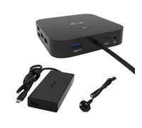 i-tec USB-C Dual Display Docking Station with Power Delivery 100 W + Universal Charger 100 W