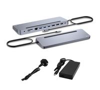 I-TEC USB-C ERGO DOCK + CHARGER 3X LCD + CHARGER 100W (BUNDLE)