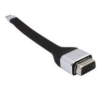 I-Tec Adaptateur vidéo USB-C Flat VGA – USB-C 3.1, 1920 x 1080p/60 Hz – Noir